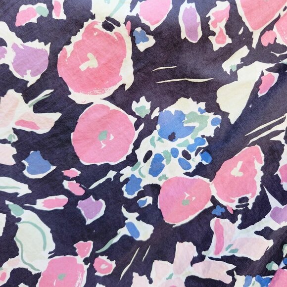 Vintage Floral Laura Ashley Ruffle Midi Dress - Picture 7 of 12